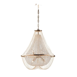 Φωτιστικό Οροφής I-Vienna-S45 Oro Gold Luce Ambiente Design Κρύσταλλο