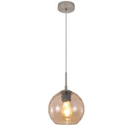 Φωτιστικό Οροφής 4039-B-Amber Φ18x150cm 1xE27 Amber Inlight