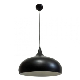 Φωτιστικό Οροφής 4052-BL 36x24cm 1xE27 Black Inlight
