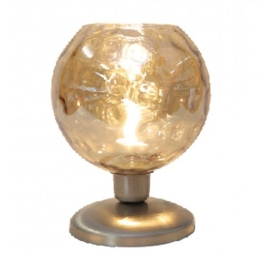 Φωτιστικό Επιτραπέζιο 3043-Amber 18x30cm 1xE27 Honey-Gold Inlight