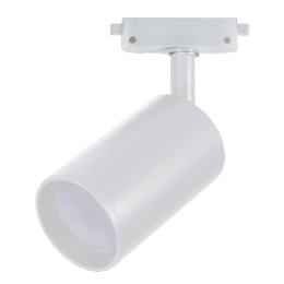 Σποτ Μονοφασικής Ράγας T1-05900 6x9,7cm GU10 White Inlight