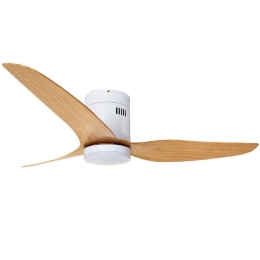 Ανεμιστήρας Οροφής Smart Alamo 102000510 Με Φως Dim Led 15W Και Τηλεχειριστήριο Φ137x45cm Natural-White itLighting Διάμετρος 137cm