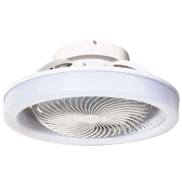Ανεμιστήρας Οροφής Smart Eidin 101000810 Με Φως Dim Led 36W Και Τηλεχειριστήριο Φ38x20cm White itLighting Διάμετρος 48cm