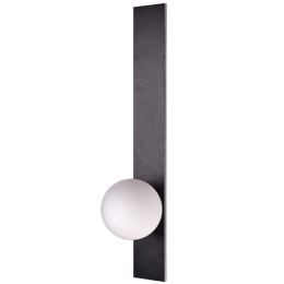 Φωτιστικό Τοίχου - Απλίκα 43044-BL Led 60cm 1190Lm 14W/G9 3CCT Black Inlight