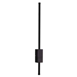 Φωτιστικό Τοίχου - Απλίκα 43045-BL Led 60cm 1020Lm 12W 3CCT Black Inlight