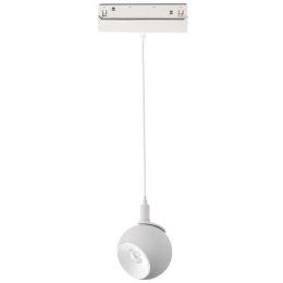 Φωτιστικό Κρεμαστό Μαγνητικής Ράγας IONAP1240W Φ10x100cm Led 1050lm 12W 4000K White Aca