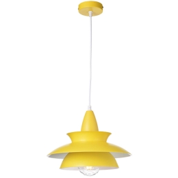 Φωτιστικό Οροφής KS07881PYW Yellow Μέταλλο
