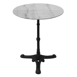 Τραπέζι Στρογγυλό 203433 White 70x72cm