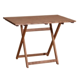 Τραπέζι Πτυσσόμενο 213752 80x60x72cm Brown