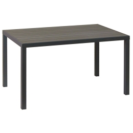 Τραπέζι Παραλ/μο Mε Polywood 223929 154x84x72cm Grey