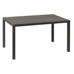 Τραπέζι Παραλ/μο Mε Polywood 223930 175x94x72cm Grey