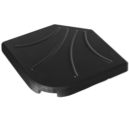 Πλάκα 25kgr Για Βάση DTH25-B 50X50 cm Black
