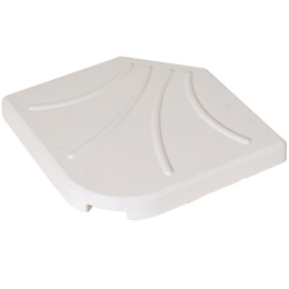 Πλάκα 25kgr Για Βάση DTH25-W 50X50 cm White