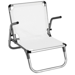 Καρέκλα Πτυσ/νη L3038-W 62x51x50cm White-Grey