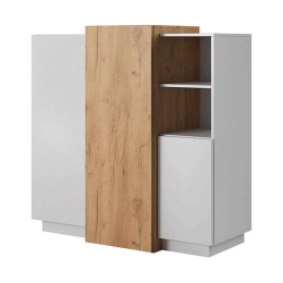 Μπουφές 3D 110x133,5x45cm White Μοριοσανίδα