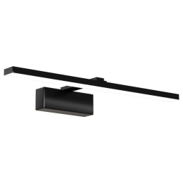 Φωτιστικό Τοίχου - Απλίκα LED-1WBLACK 5W Led 35x13x3cm Black Aidonitsa