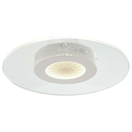 Φωτιστικό Οροφής - Πλαφονιέρα Eternity LED-ETERNITY-PL50 34W Led Φ50cm 15cm White Luce Ambiente Desi Μέταλλο