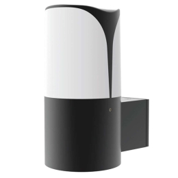 Φωτιστικό Τοίχου - Απλίκα LG8304G 9x18cm 1xE27 23W IP54 Dark Grey Aca Αλουμίνιο,PC