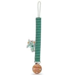 Κλιπ Πιπίλας Joe LI83460 24x3,5x2cm Green Lilliputiens Ξύλο,Βαμβάκι