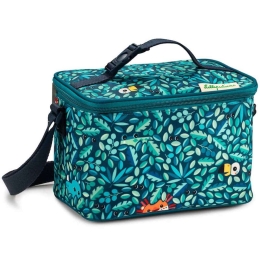 Τσάντα Φαγητού Ζούγκλα LI84450 23x14x16cm Green-Multi Lilliputiens Πολυέστερ