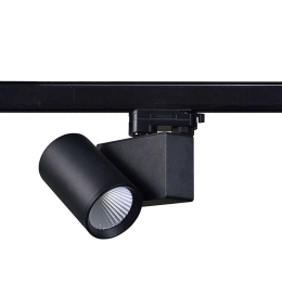 Σποτ Ράγας 4 Καλωδίων LISOR2040B4 Φ7,5x12x22cm Led 2100lm 20W 4000K Black Aca