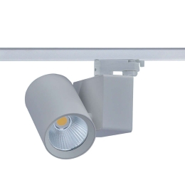 Σποτ Ράγας 2 Καλωδίων LISOR2040G2 Φ7,5x12x22cm Led 2100lm 20W 4000K Grey Aca