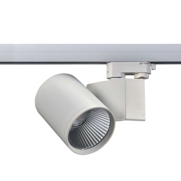 Σποτ Ράγας 4 Καλωδίων LISOR4030W4 10x12,5cm Led 4000lm 40W 3000K White Aca