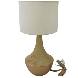 Φωτιστικό Επιτραπέζιο LJT330351G 51cm E27 40W Gold-Natural Oriana Ferelli®