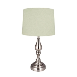 Φωτιστικό Επιτραπέζιο LK23083049 49cm 1xΕ27 60W Gold-Ecru Oriana Ferelli