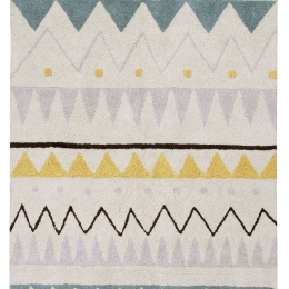 Χαλί Azteca LOR-C-AZ-NVB-L Natural - Vintage Blue Lorena Canals 140X200cm