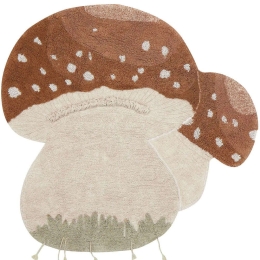 Χαλί Boletus LOR-C-BOLETUS Beige-Rust 120X120 Lorena Canals 120X120cm Round