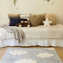 Χαλί Παιδικό Συννεφάκια Clouds LOR-C-CL-G Grey Lorena Canals 120X160