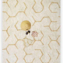 Χαλί Pollination LOR-C-POLLY Cream-Beige Lorena Canals 90Χ130cm