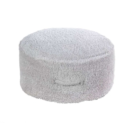 Πουφ Chill LOR-P-CHILL-PGR Pearl Grey 20Χ50Cm Lorena Canals Βαμβάκι-Μικροφίμπρα