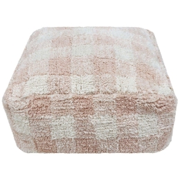 Πουφ Vichy LOR-P-VICHY-ROS 40x40x20cm Rose Lorena Canals