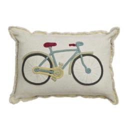 Μαξιλάρι Δαπέδου Bike LOR-SC-BIKE 35x55cm Natural Lorena Canals 35X55 Βαμβάκι