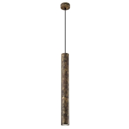 Φωτιστικό Οροφής Κρεμαστό 01165-05 GU10 50cm Rust Luma