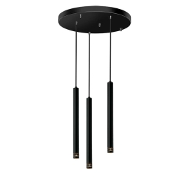 Φωτιστικό Οροφής Κρεμαστό 09710-07S G9 D30cm Black Luma