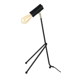 Φωτιστικό Επιτραπέζιο - Γραφείου 02306 22x27x60cm E27 Black-Gold Luma
