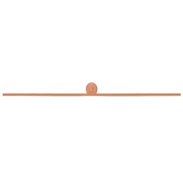 Φωτιστικό Τοίχου 01301 LED 20W 3000K 1600lm 100cm Copper Luma