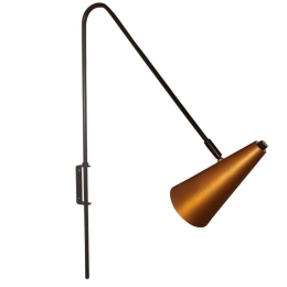 Φωτιστικό Τοίχου 01059 E27 45x60cm Copper Luma