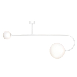 Φωτιστικό Οροφής - Πλαφονιέρα 01347 2xG9 100x50cm White Luma
