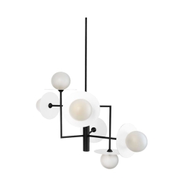 Φωτιστικό Οροφής Κρεμαστό 01350 6xG9 90x100cm White Luma