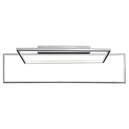 Φωτιστικό Οροφής - Πλαφονιέρα 01355 70W LED 3000K 5600Lm 70x25cm Silver Luma