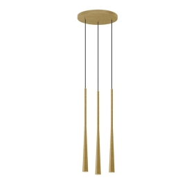 Φωτιστικό Οροφής Κρεμαστό 01371-07 G9  D30cm Oxidized Gold Luma