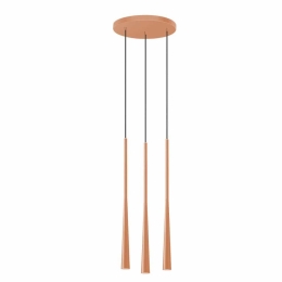 Φωτιστικό Οροφής Κρεμαστό 01371-07 G9  D30cm Copper Luma