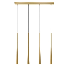 Φωτιστικό Οροφής - Ράγα 01371-09BR G9 85cm Gold Luma