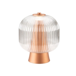 Επιτραπέζιο Φωτιστικό 01385-01 5W LED 3000K 40Lm 20x35cm Copper Luma