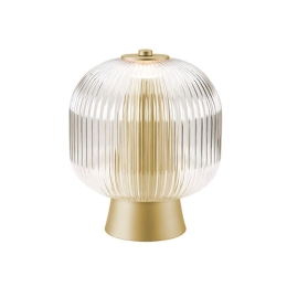 Επιτραπέζιο Φωτιστικό 01385-01 5W LED 3000K 40Lm 20x35cm Gold Luma