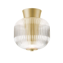 Φωτιστικό Οροφής - Πλαφονιέρα 01385-20 20x35cm 5W LED 3000K 40Lm Gold Luma